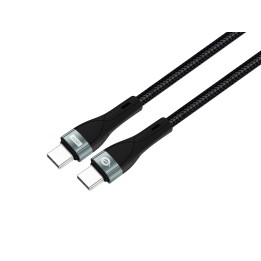 Cable CONCEPTRONIC USB-C M/M 100W 2m Negro (ETTA01B20)