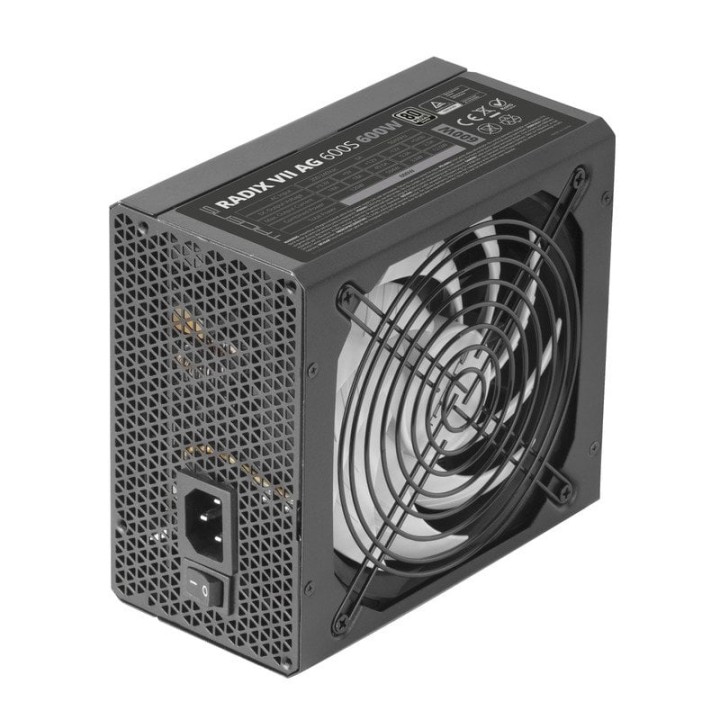 Tacens RADIX VII AG 600S Fuente Alimentación ATX 600W 10 Años Garantía 80plus Silver 87% Negro