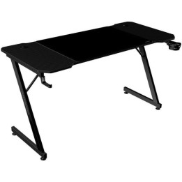 Mars Gaming Mgd-x140 Mesa Ergonómica Alfombrilla Xxl Soporte Auriculares Y Bebida 140x60cm Negro