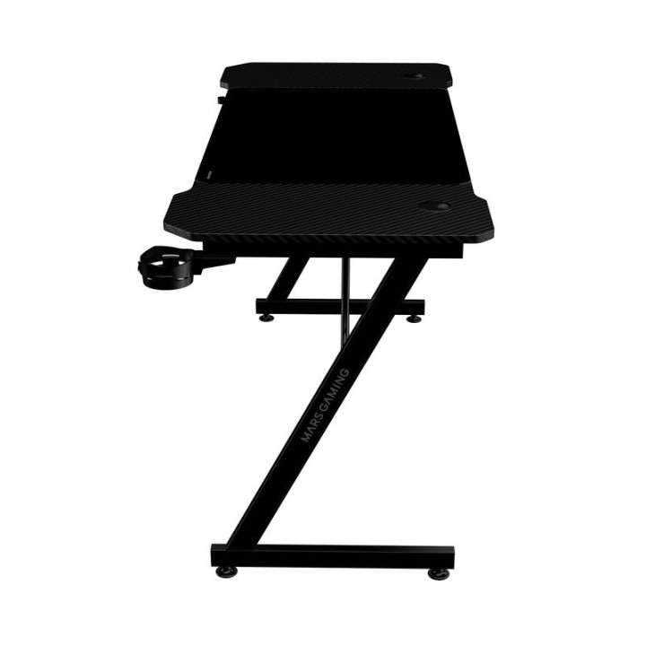 Mars Gaming Mgd-x140 Mesa Ergonómica Alfombrilla Xxl Soporte Auriculares Y Bebida 140x60cm Negro