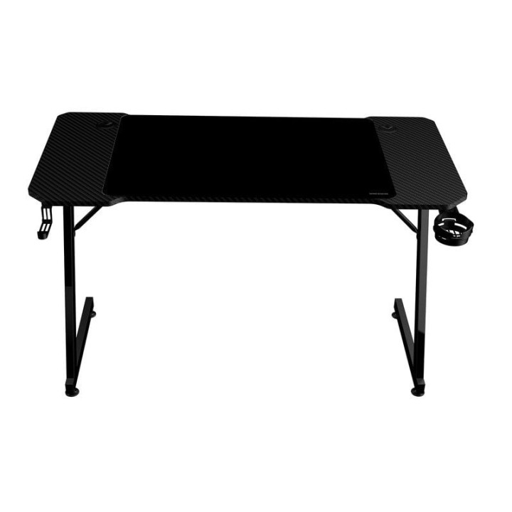 Mars Gaming MGD-x120 Mesa Ergonómica Alfombrilla XXL Soporte Auriculares y Bebida 120x60cm Negro