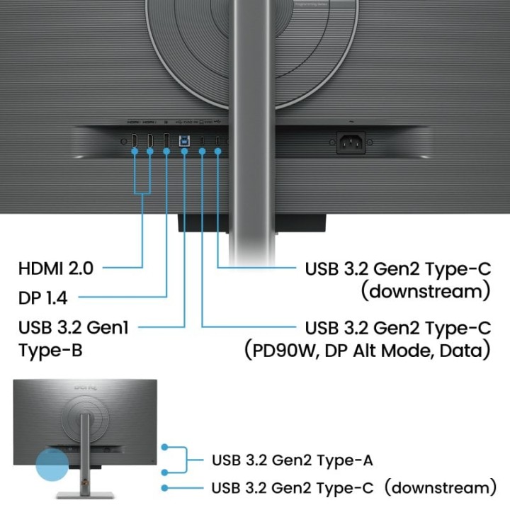 BenQ RD320U 31.5" LED IPS UltraHD 4K HDR 400 USB-C