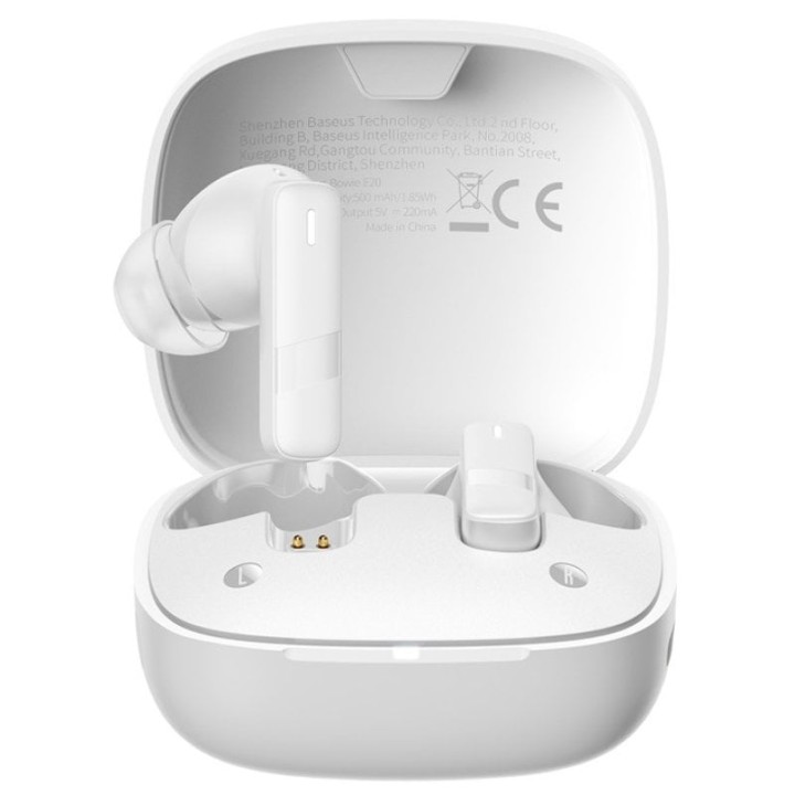 Baseus Bowie E20 True Wireless Auriculares Inalámbricos Blancos