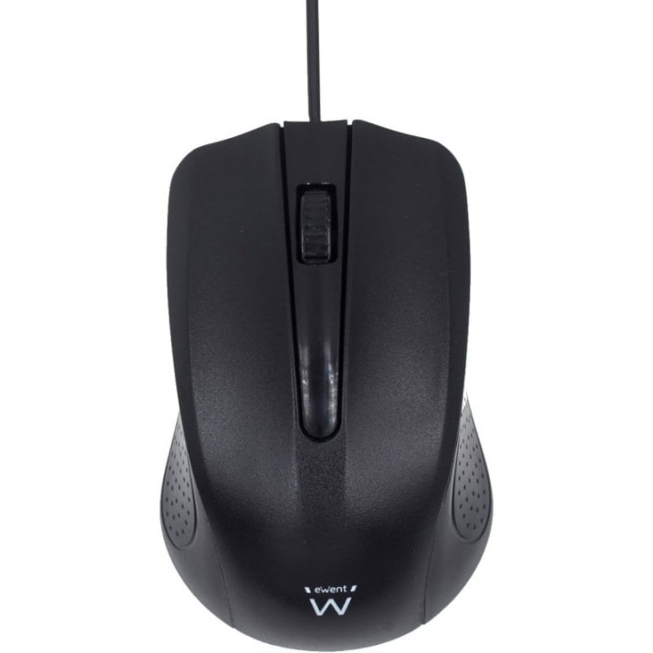 Ewent Ew3300 Ratón Óptico USB 1000 DPI Negro
