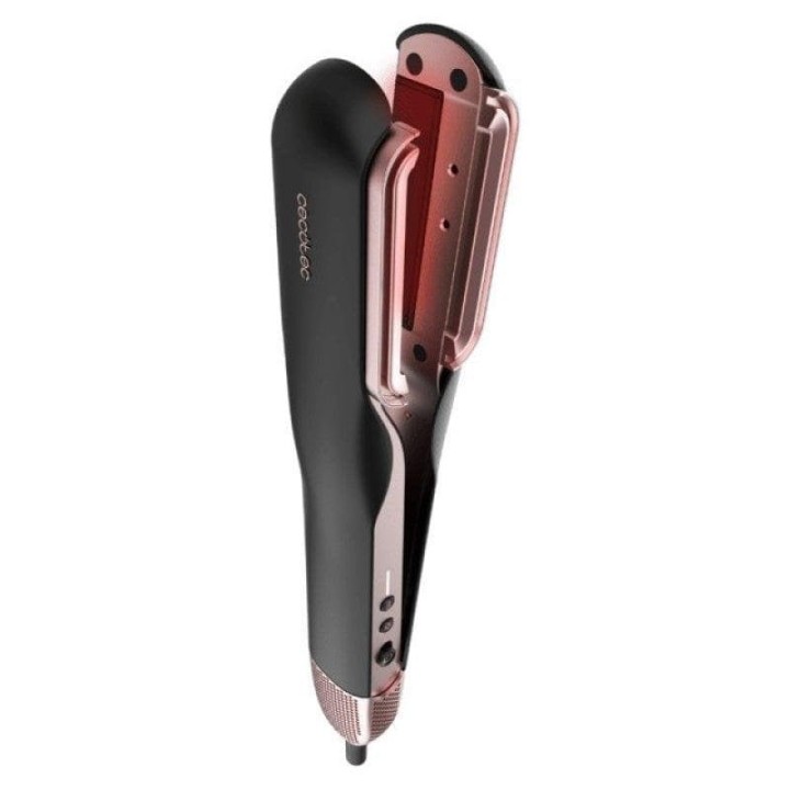 Cecotec Ritualcare Air Lisse 2 en 1 Plancha de Pelo con Aire 2 Cabezales 1000W Negra