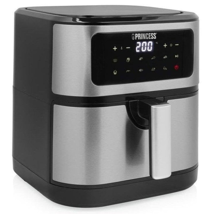 Princess 183043 Freidora de Aire sin Aceite 7L 1800W Acero Inoxidable