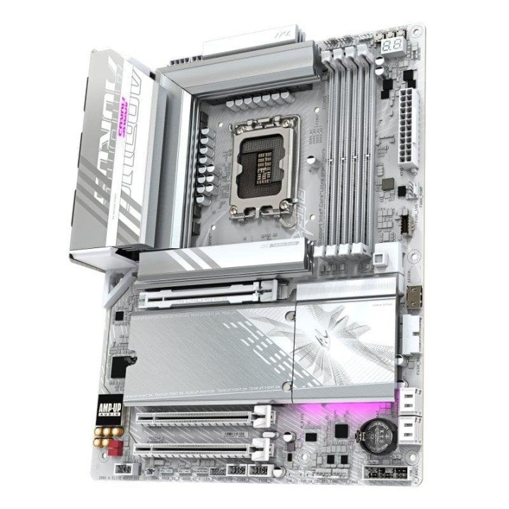 Placa Base Gigabyte Z890 AORUS ELITE WIFI7 ICE Intel Z890 LGA1851 DDR5 ATX Wi-Fi 7 Thunderbolt 4