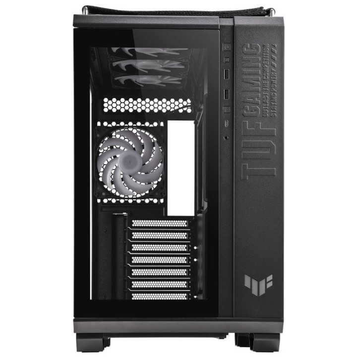 ASUS TUF Gaming GT502 PLUS Midi Tower ATX Doble Cristal Templado USB-C Negra