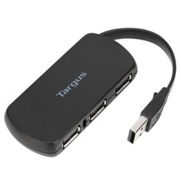 Hub TARGUS 4xUSB-A 2.0 Negro (ACH114EU)