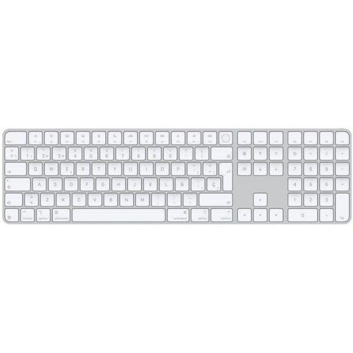 Apple Magic Keyboard con Touch ID Teclado Numérico y Puerto USB-C Plata