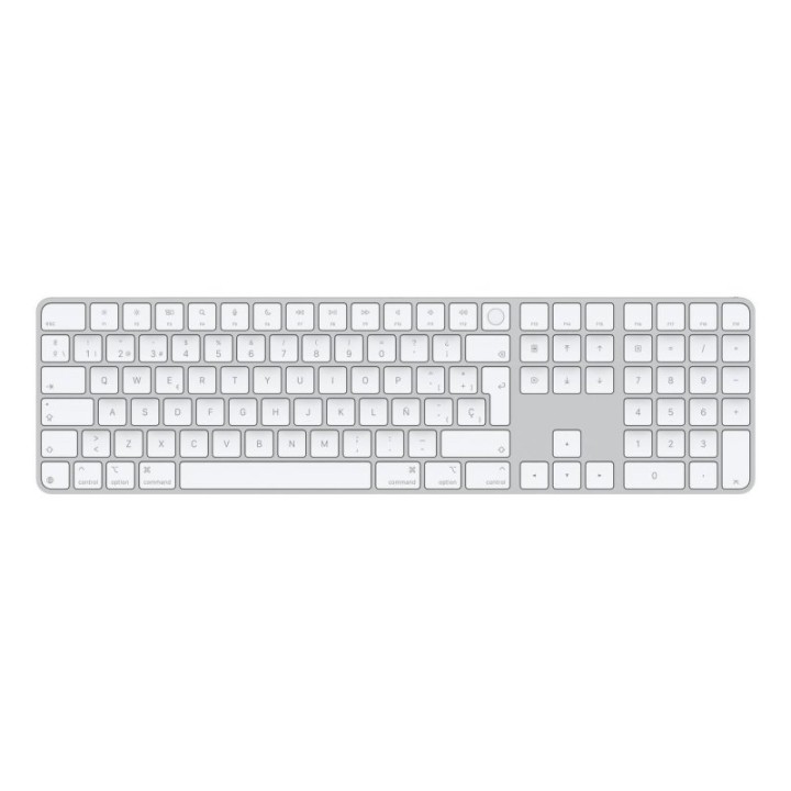 Apple Magic Keyboard con Touch ID Teclado Numérico y Puerto USB-C Plata