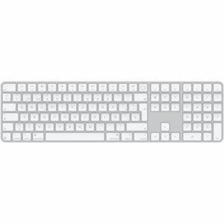 Apple Magic Keyboard con Touch ID Teclado Numérico y Puerto USB-C Plata