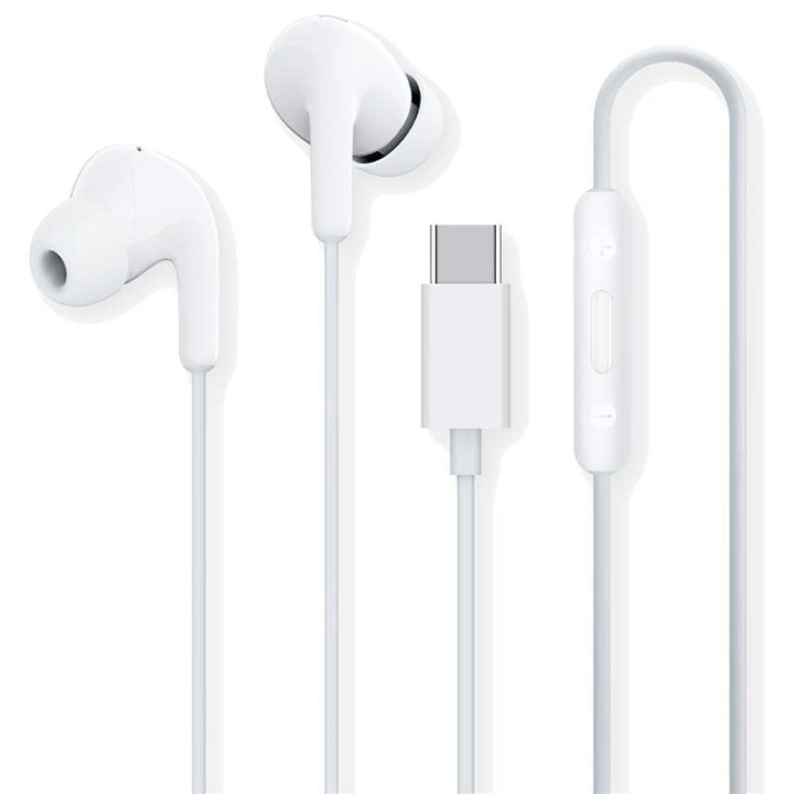 Xiaomi Type-C Earphones Auriculares con Cable Tipo-C Blanco