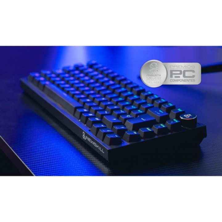 Newskill Pyros PRO Teclado Gaming Inalámbrico Mecánico 75% Hotswap Negro