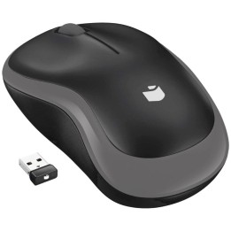 PcCom Essential M20 Ratón Wireless 1000DPI Gris