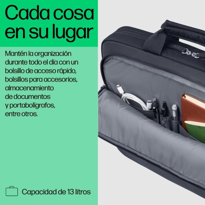 HP Everyday Bolsa Maletín Portátil hasta 16'' Gris Odisea