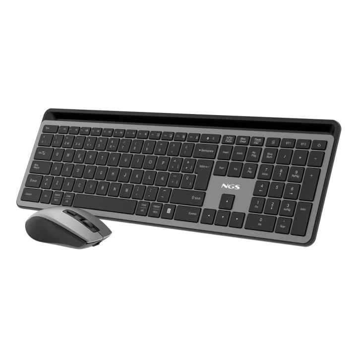 T+Ratón NGS Recargable Wireless Negro (ECLIPSEKIT)