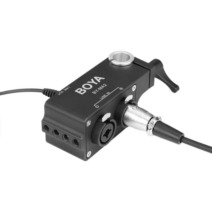 BOYA BY-MA2 Mezclador de Audio XLR de 2 Canales
