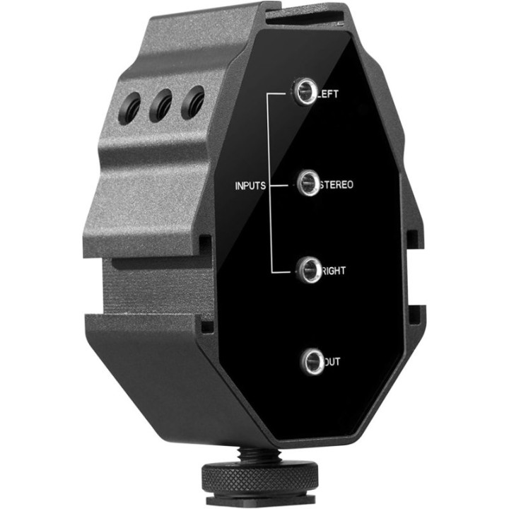 BOYA BY-MP4 Adaptador de Audio de 2 Canales