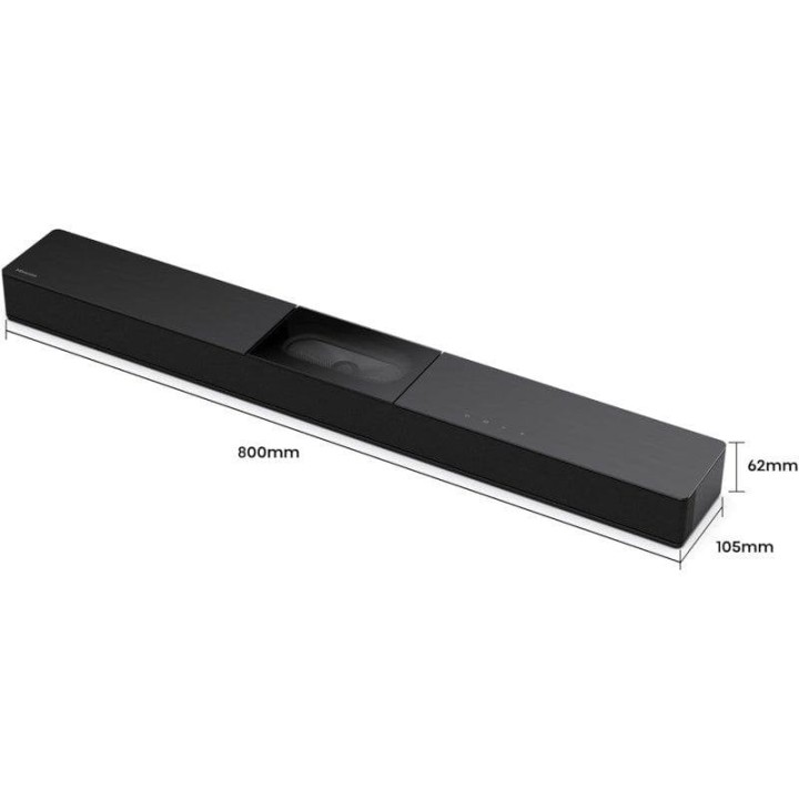 Hisense HS2000 Barra de Sonido 2.1 Dolby Digital Plus 240W Negra