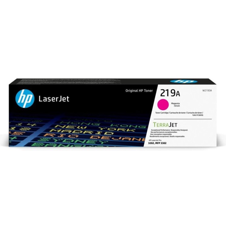Cartucho de Tóner Original HP LaserJet 219A Magenta
