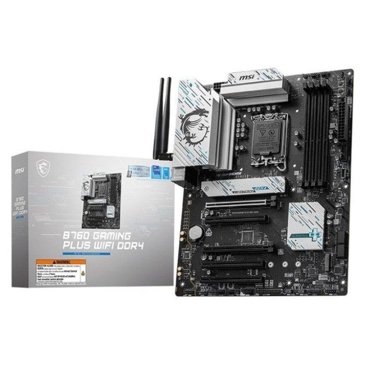 Placa Base MSI B760 GAMING PLUS WIFI Intel B760 LGA1700 DDR4 ATX WiFi 6 PCIe 4.0
