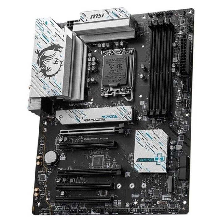 Placa Base MSI B760 GAMING PLUS WIFI Intel B760 LGA1700 DDR4 ATX WiFi 6 PCIe 4.0
