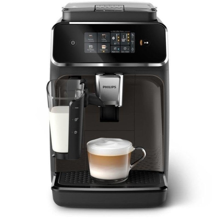 Philips Serie 2300 EP2334/10 Cafetera Automática con Molinillo y Depósito para Leche 15 Bar