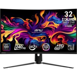 MSI MPG 321CURX QD-OLED 31.5" QD-OLED UltraHD 4K 240Hz Curva USB-C