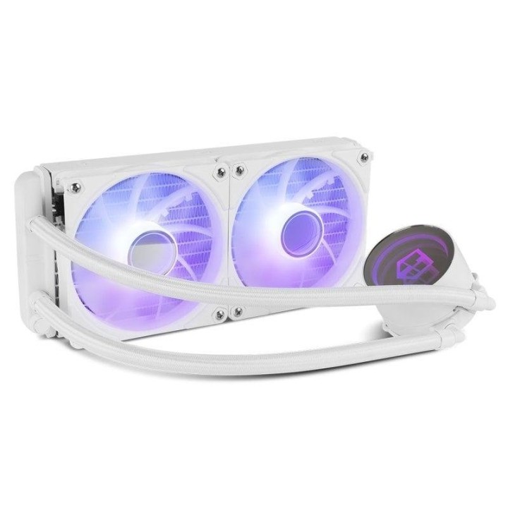 NOX HUMMER M-240 ARGB Kit Refrigeración Líquida 240mm Blanco