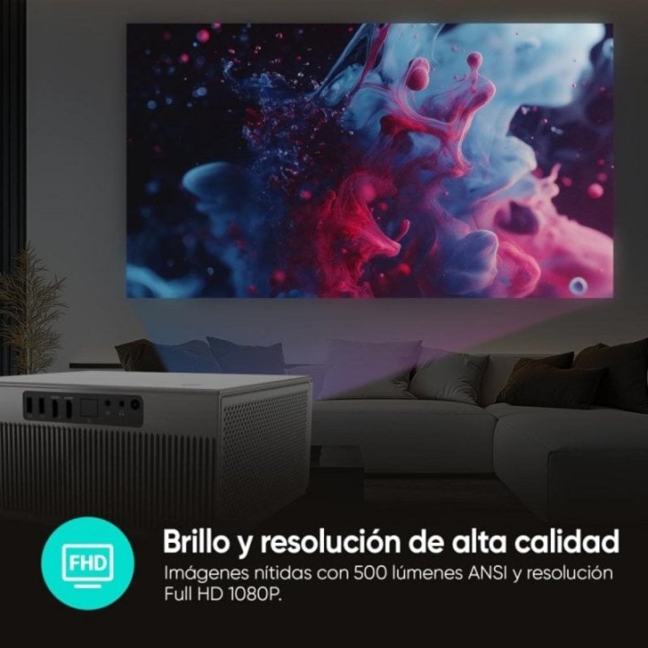 Nilait Scene Prime Proyector Proyector LCD 500 ANSI FHD