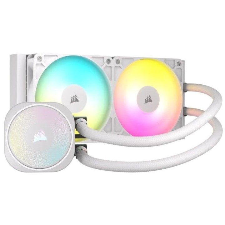 Corsair NAUTILUS 240 RS ARGB Kit Refrigeración Líquida 240mm Blanco