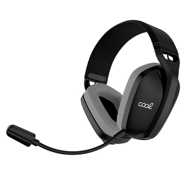 Cool Newton Auriculares Estéreo Wireless/Bluetooth/Jack Negros para PC/PS4/PS5
