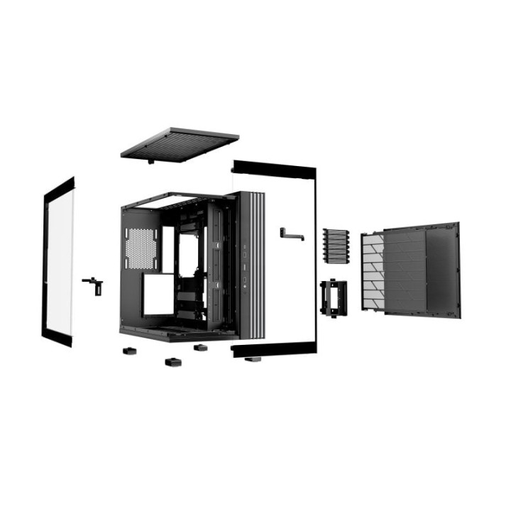 be quiet! LIGHT BASE 600 DX ARGB Midi Tower ATX Doble Cristal Templado USB-C Negra