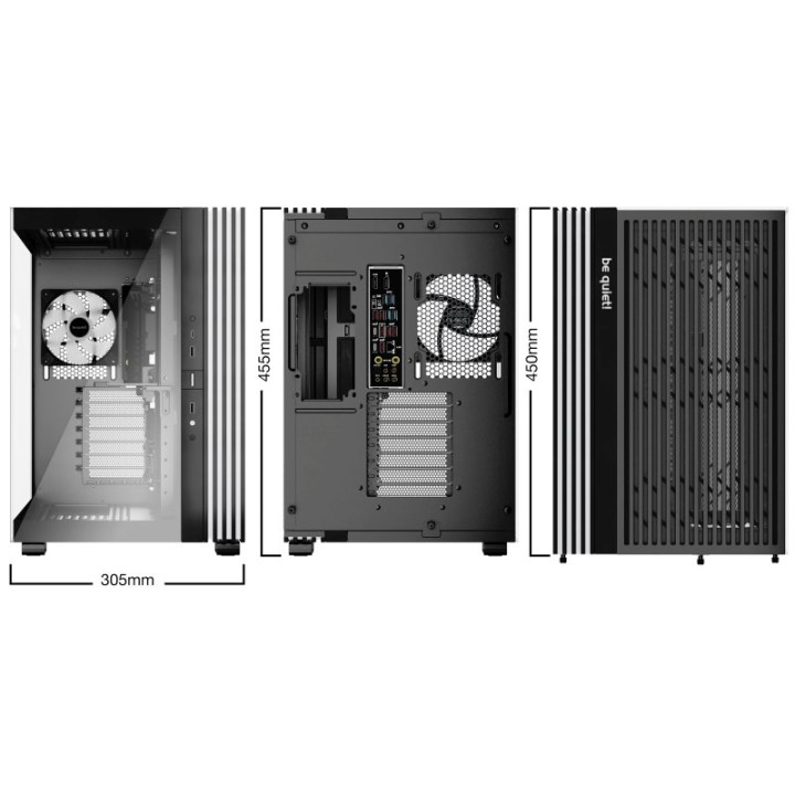 be quiet! LIGHT BASE 600 LX ARGB Midi Tower ATX Doble Cristal Templado USB-C Negra