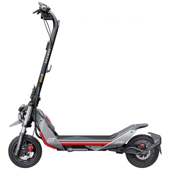 Segway ZT3 Pro E Patinete Eléctrico 650W Gris/Rojo