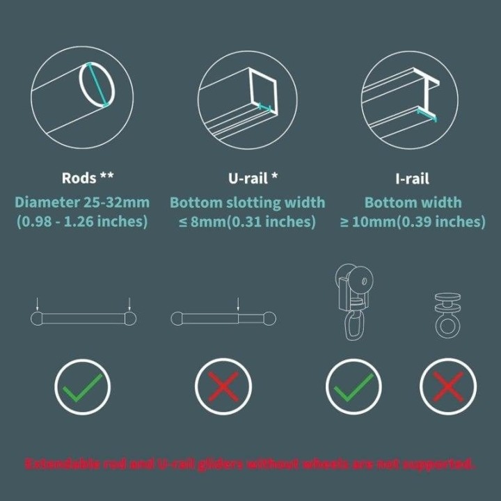 Aqara E1 Controlador Motorizado para Cortinas sobre Barras Zigbee 3.0 Blanco