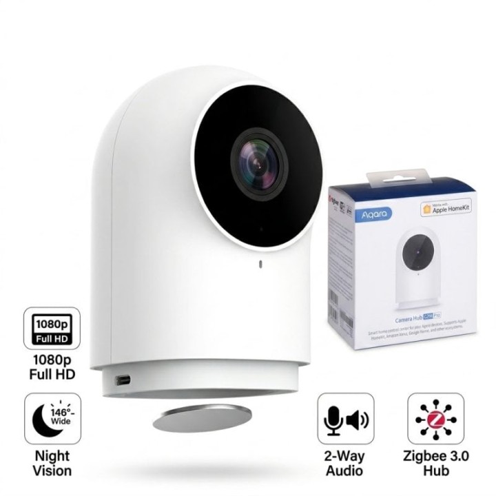 Aqara Camera Hub G2H Pro Cámara de Seguridad Inteligente FullHD Blanca