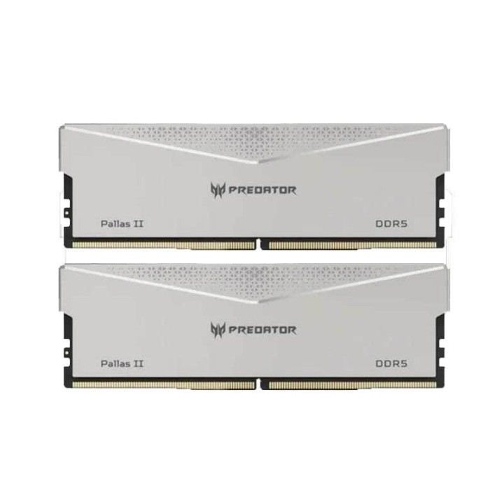 Acer Predator Pallas II DDR5 6000MHz 32GB 2x16GB CL32 Plata Intel XMP y AMD EXPO