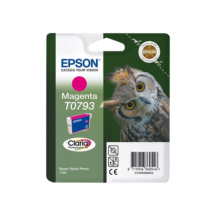Tinta Epson T0793 Magenta 11,1ml (C13T07934010)