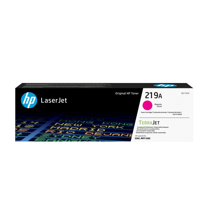 Toner HP LaserJet 219A Magenta 1200 páginas (W2193A)