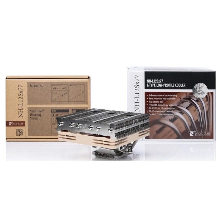 Noctua NH-L12SX77 Ventilador CPU Bajo Perfil 6 Pipes 120mm Marrón
