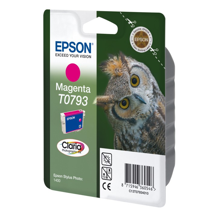 Tinta Epson T0793 Magenta 11,1ml (C13T07934010)