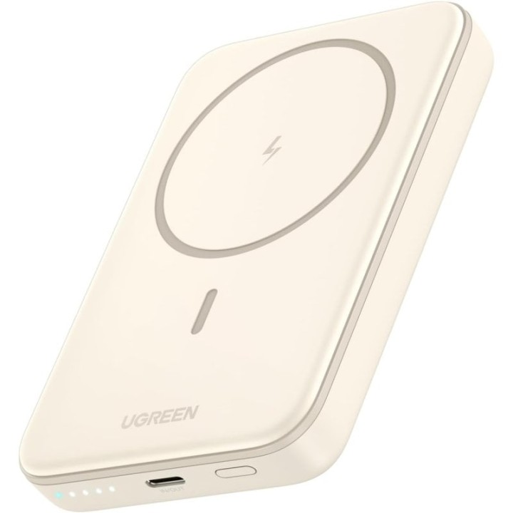 Ugreen PowerBank con Carga Inalámbrica Magsafe 10000mAh Beige