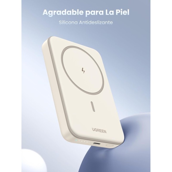 Ugreen PowerBank con Carga Inalámbrica Magsafe 10000mAh Beige