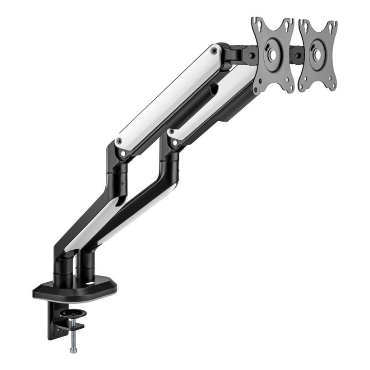 Aisens Soporte de Mesa RGB Gaming Contrapeso Giratorio e Inclinable para Monitor/TV 9Kg de 17-32"