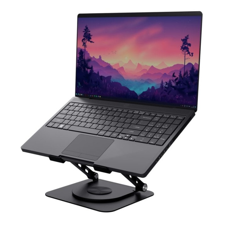 Trust Zeff Soporte para Portátil con Rotación 360º hasta 16" Negro