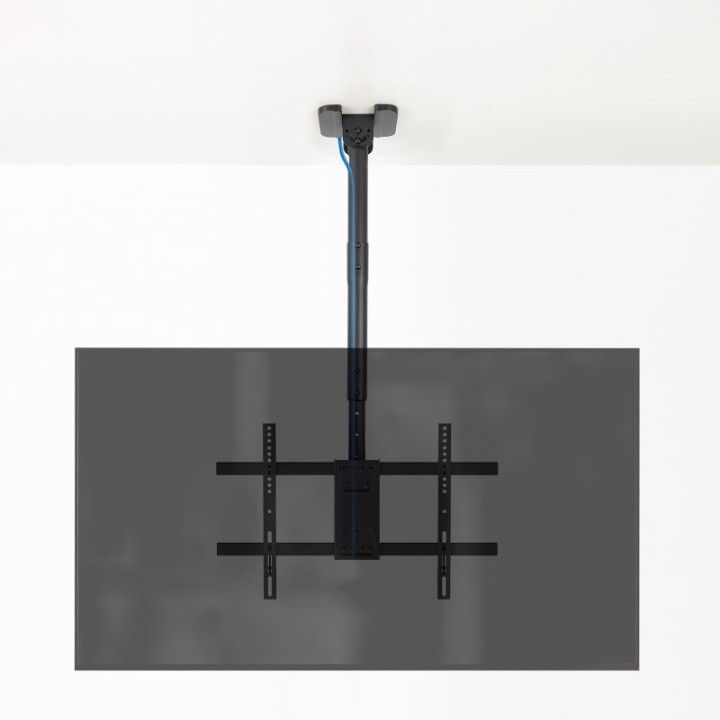 TooQ LPCE1186TSLI-B Soporte de Techo para Monitor/TV 43"-86" Negro
