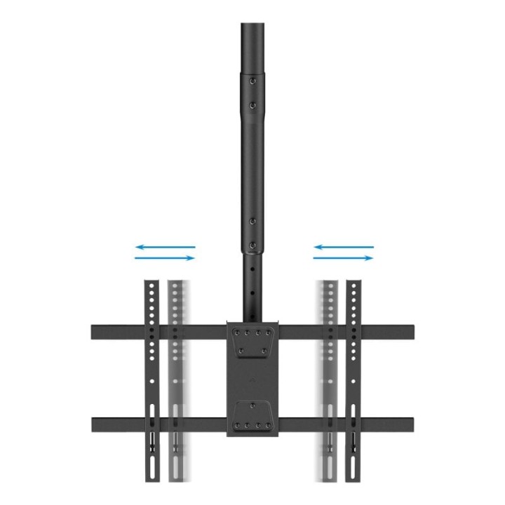 TooQ LPCE1186TSLI-B Soporte de Techo para Monitor/TV 43"-86" Negro