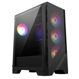 MSI MAG FORGE 121A AIRFLOW ARGB Semi Torre ATX Cristal Templado USB 3.0 Negra